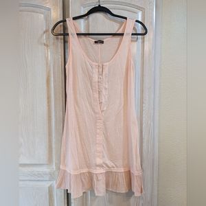 Ruffled mini dress